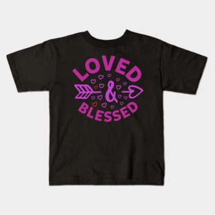 Loved & Blessed Kids T-Shirt